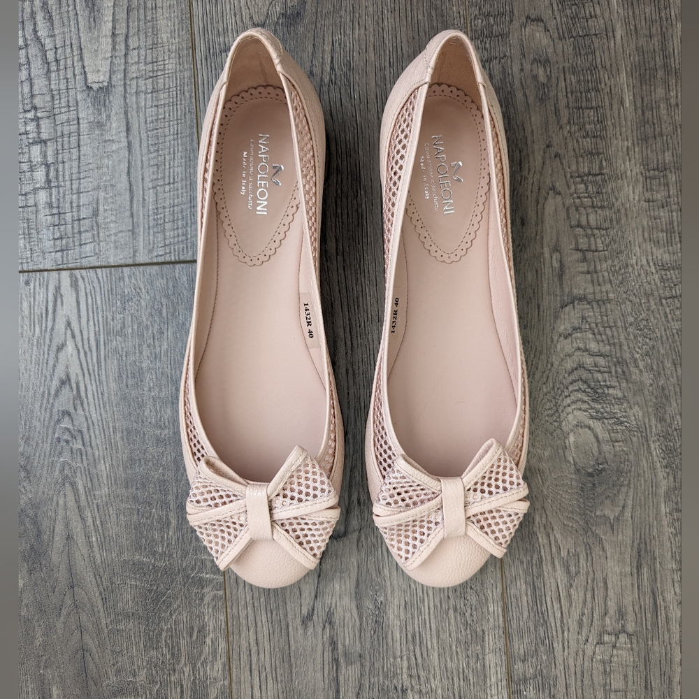 Napoleoni Italian Leather Flats